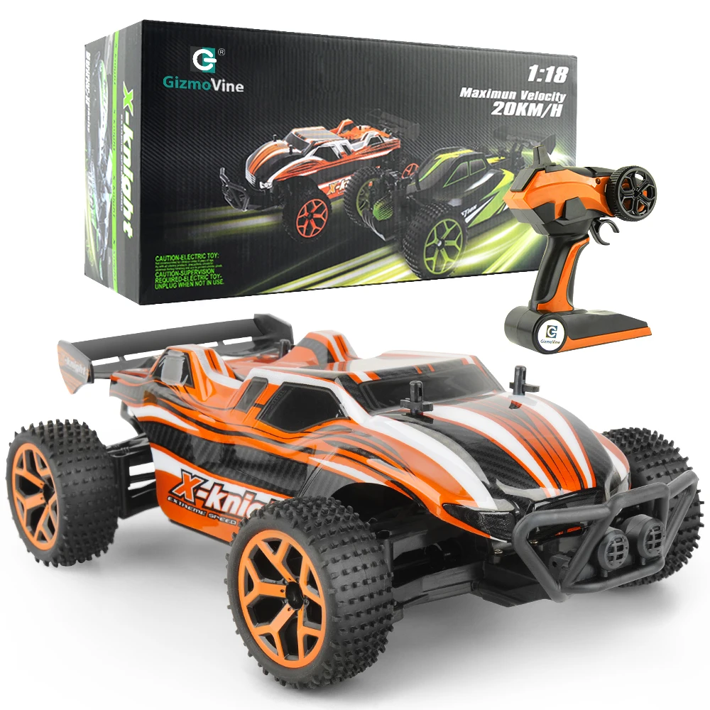 1/18 Радиоуправляемая машина 4WD 2,4G с двойным приводом, багги, модель внедорожника, автомобиль с дистанционным управлением для детей