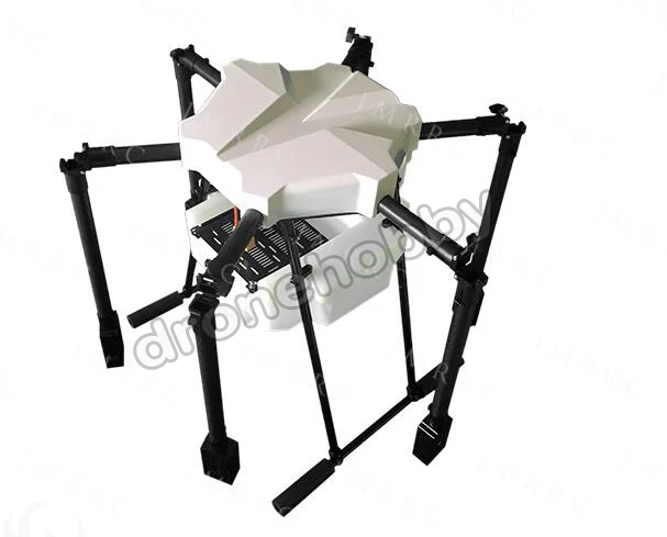 JMRRC 1650 мм Колесная база сельскохозяйственное распыление Drone 15 кг 15L резервуар для воды 30 мм рукоятка 2,5 мм углеродное волокно складной UAV гексакоптер