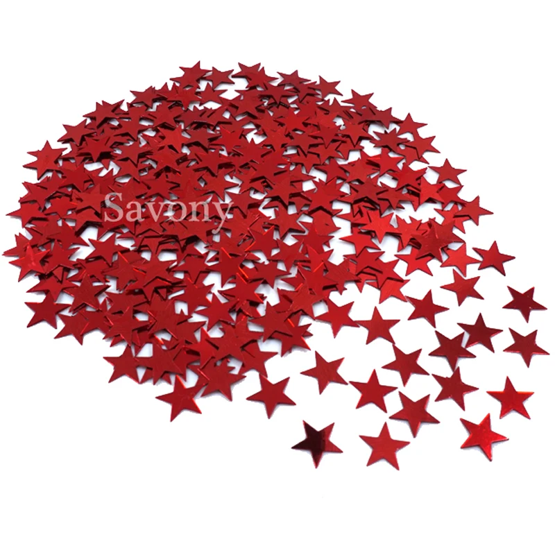 1000 штук упак. 10 мм Серебряные звезды блестки Звездная Пыль металлик многоцветная