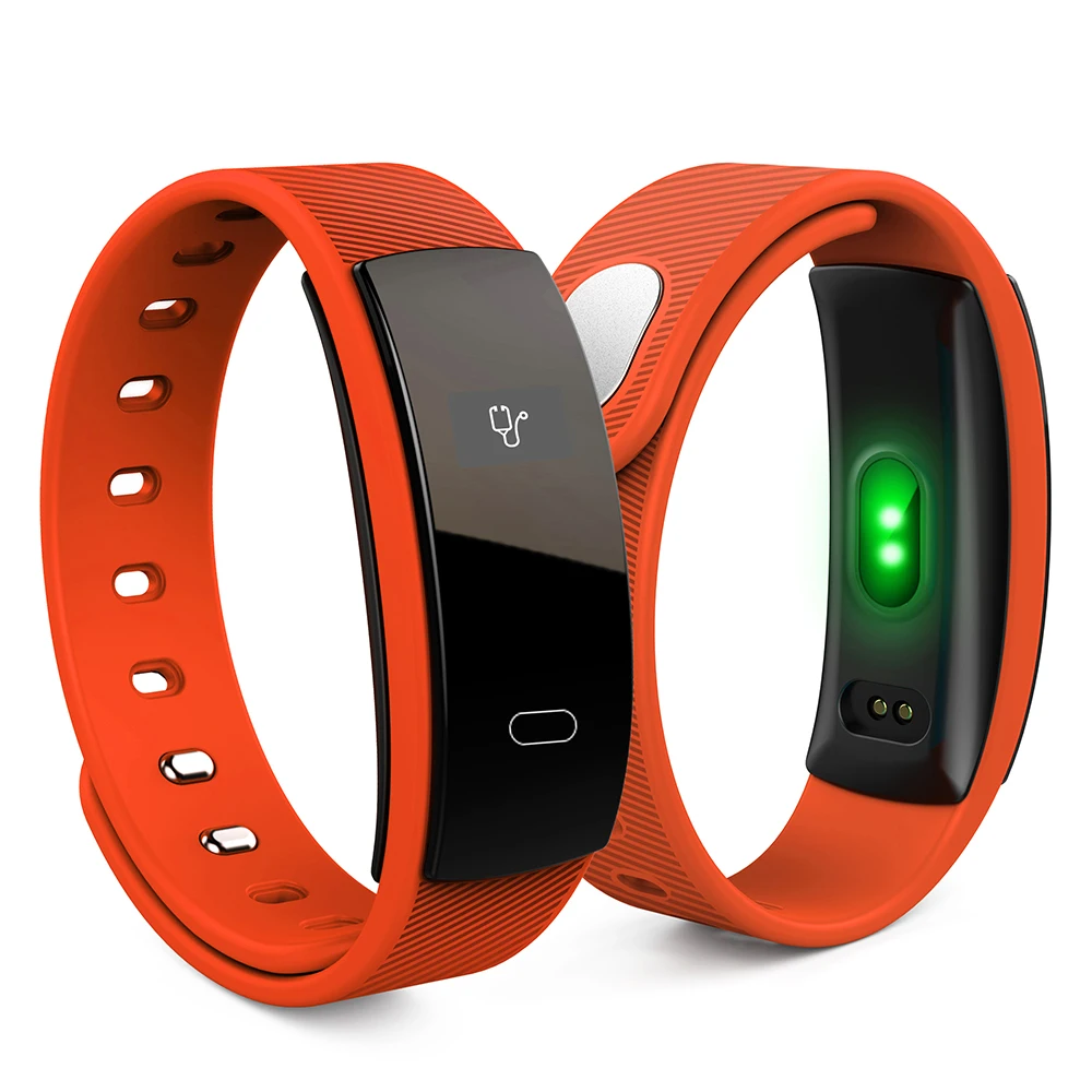 QS80 Smart Часы Браслет сна монитор сердечного ритма Водонепроницаемый браслет