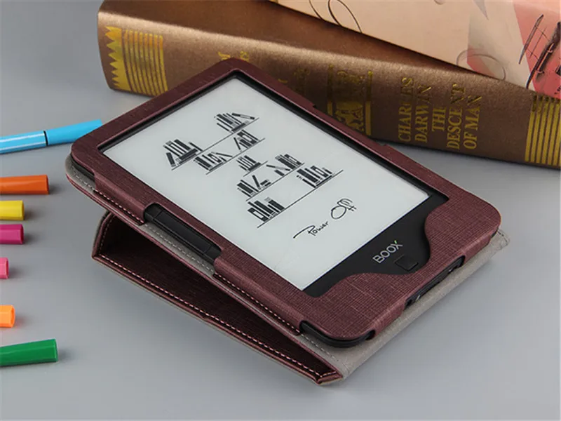 Чехол-подставка из искусственной кожи для 6 дюймов eBook Onyx Boox James Cook 2, защитный чехол Funda Capa
