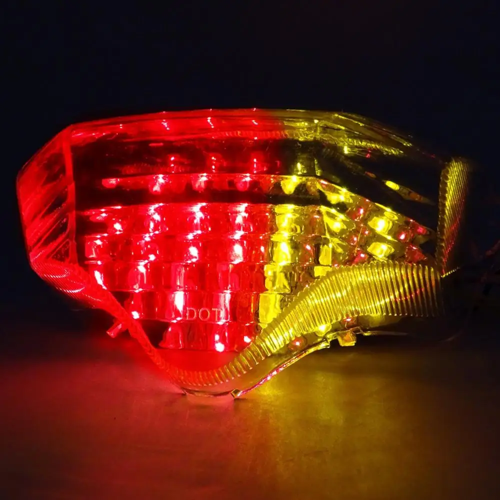 Светодиодный Интегрированный задний фонарь стоп сигнал Сигналы поворота для YAMAHA