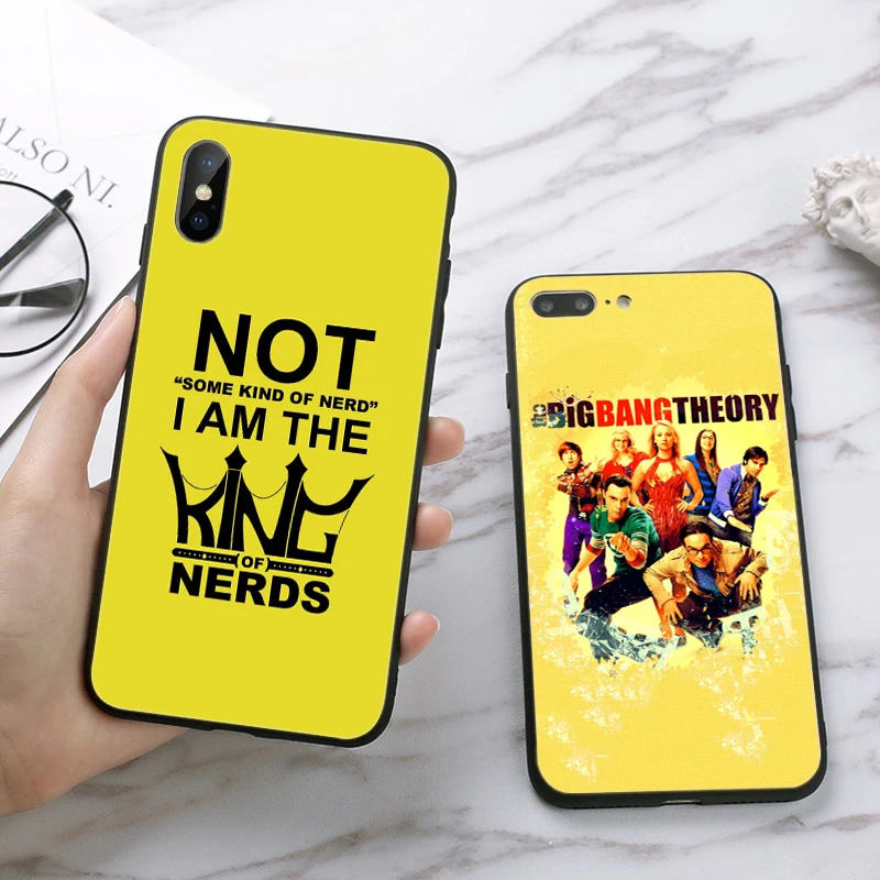 Силиконовый чехол Bazinga The Big Bang Theory tv для iPhone 5 5S 6 6S Plus 7 8 11 Pro X XS Max XR