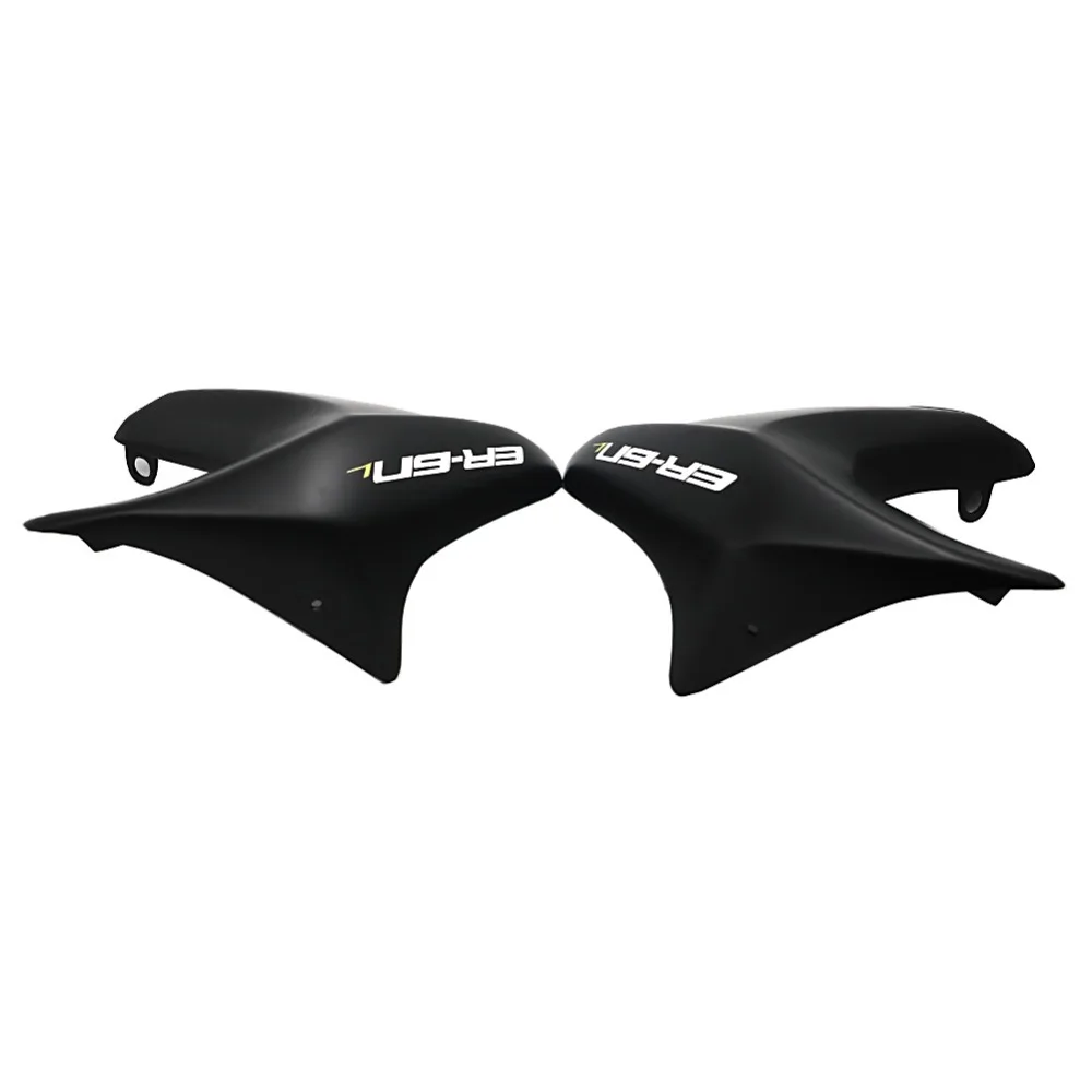 Motoparty Обтекатели инъекции для Kawasaki ER6N 2012 2013 Крышка левая и правая черная окрашенная боковая крышка радиатора панель