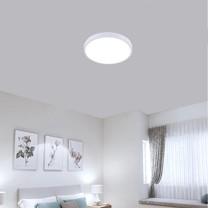 Светодиодный светильник для дома с узкими панельными лампами подходит спальни