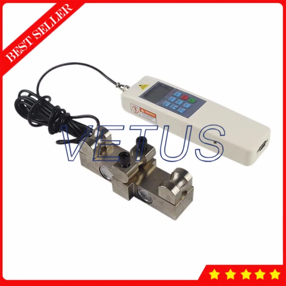 HD-10T 100KN Rope Tension Gauge Tensiometer with Digital Pressuremeter Five Test Patterns Three Display Mode Function | Инструменты