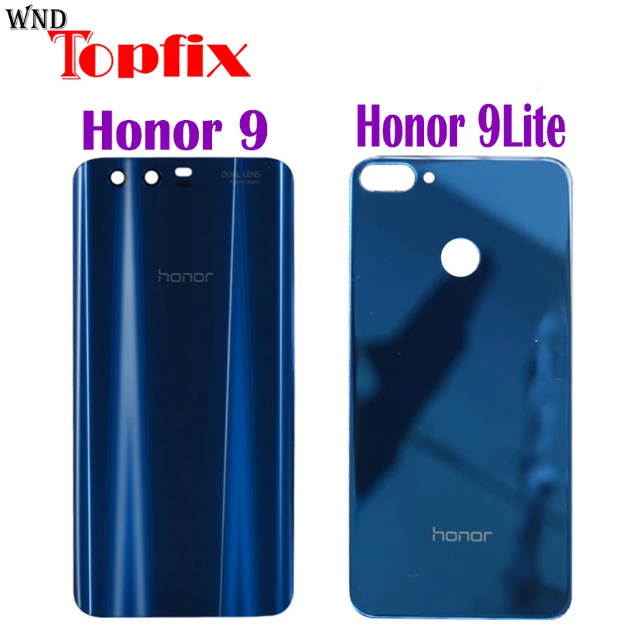 huawei honor 9, задняя крышка для батареи, крышка для двери, заднее стекло, корпус, чехол, 5,15 дюймов, huawei honor 9 Lite, крышка для батареи, honor 9, корпус
