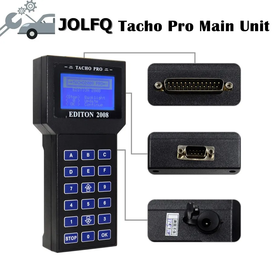Хорошая обратная связь Универсальная Tacho Pro V2008 July версия основного блока