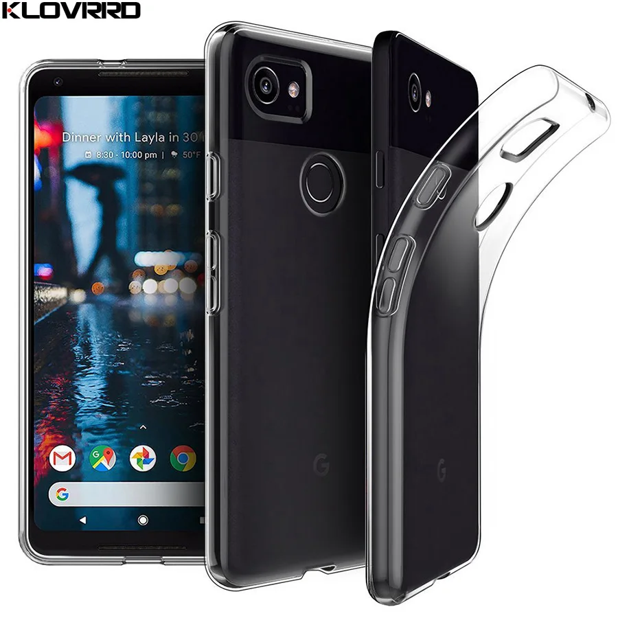 Для Google Pixel 2 XL 3 TPU силиконовый чехол протектор Защитная мягкая обложка для 2XL 3XL