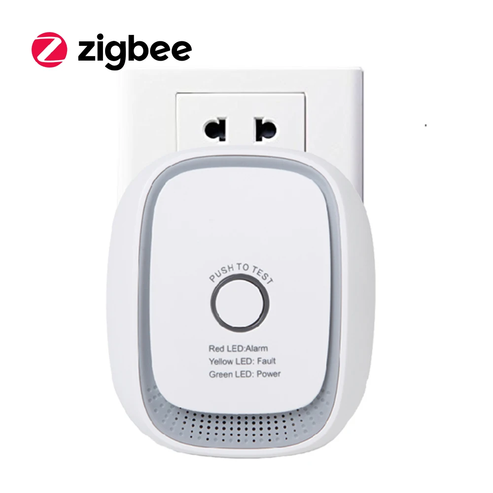 Пожарная сигнализация детектор утечки газа цифровой Zigbee Smart Кухня горючих