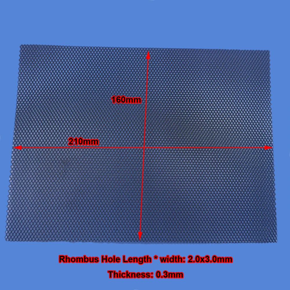 Автомобильный аудио динамик 210x160mm 5 контурная сетка декоративная круглая
