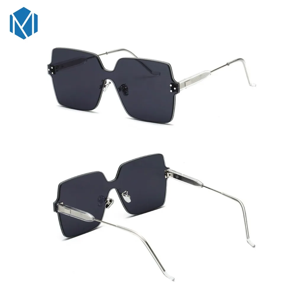 Новое поступление 2020 безрамные солнцезащитные очки женские модные дизайнерские