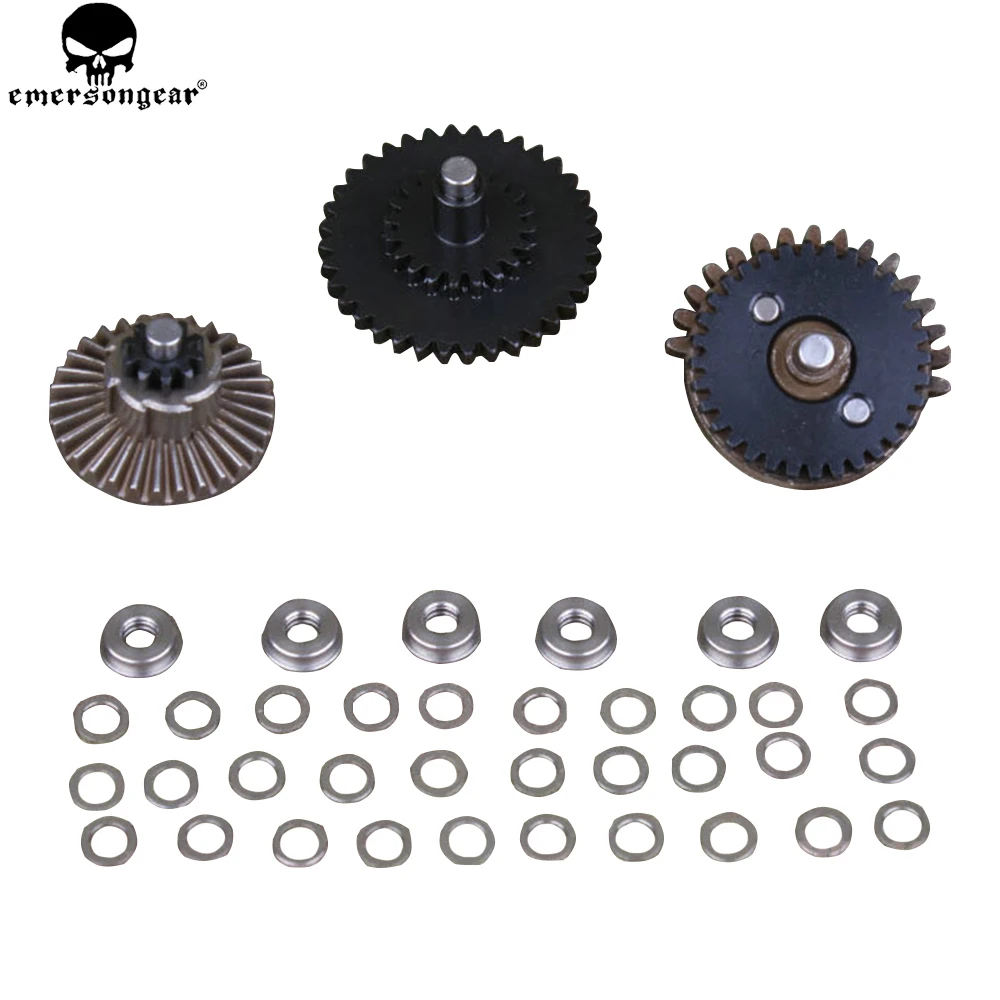 

EMERSON GEAR 100:300 Улучшенная 4-миллиметровая ось, 4-миллиметровая ось, шестерня с подшипником Shin, тактические охотничьи аксессуары, Боевая Экипиро...