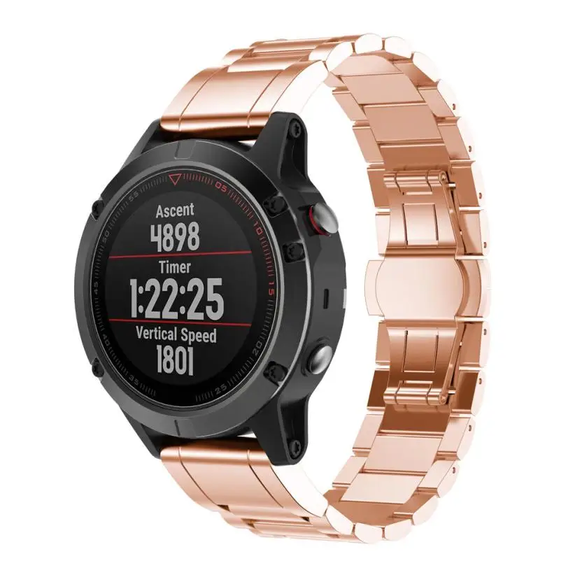 Браслет быстросъемный из нержавеющей стали для GPS-часов Garmin Forerunner 2017 935 |