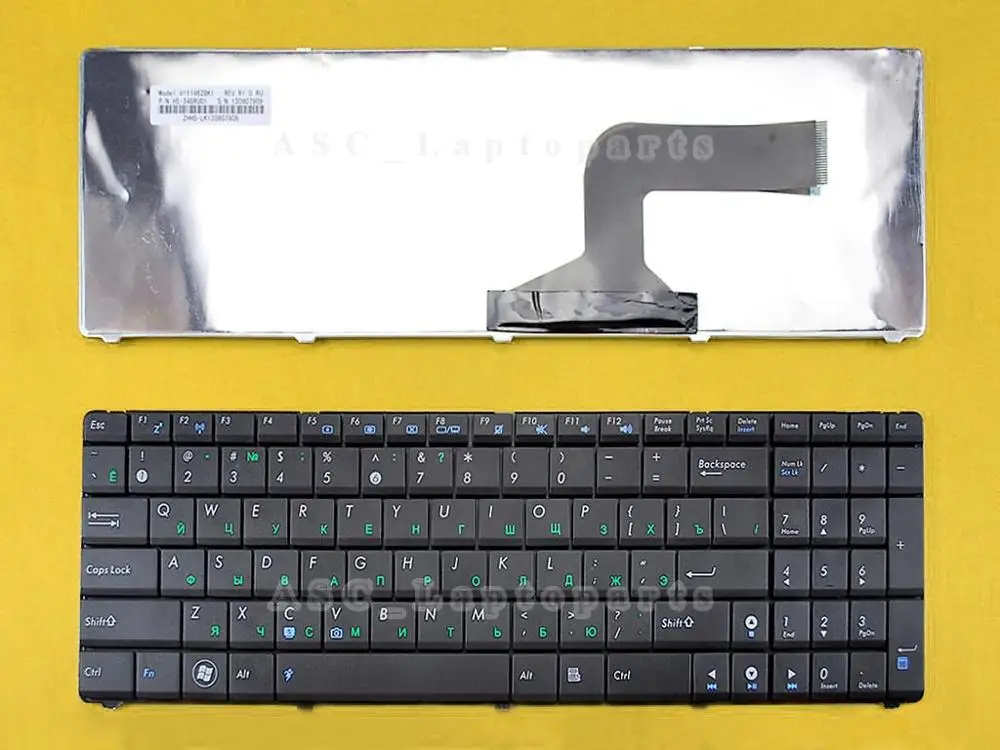 Новая русская Русская клавиатура для ноутбука ASUS N53 N53J N53SM N53SN N53DA N53NB N53S N53SV N53T