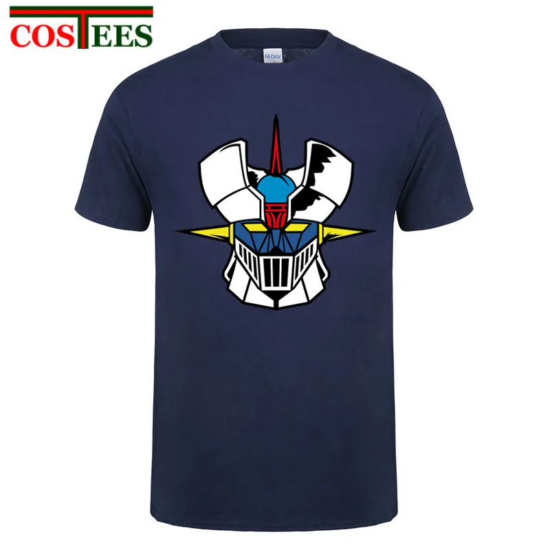 2017 новое поступление camiseta Mazinger Z аниме 3 футболки мужская футболка хлопковая с