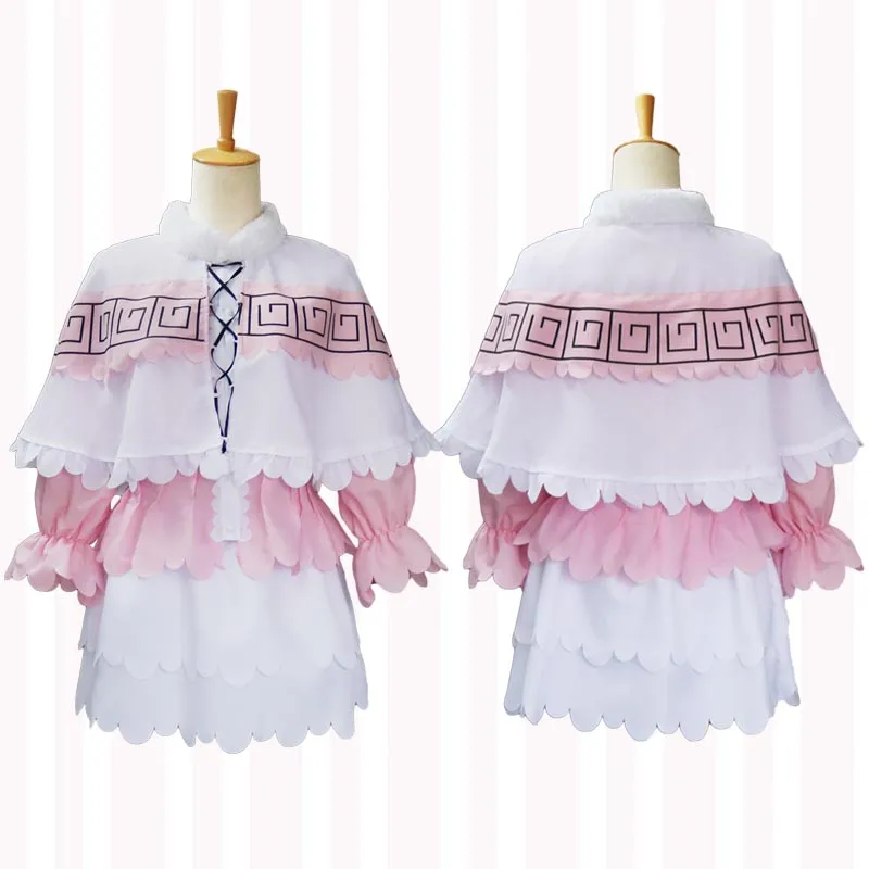 Новые костюмы из аниме костюм горничной Kobayashi Kanna искусственных волос|anime costume|cosplay