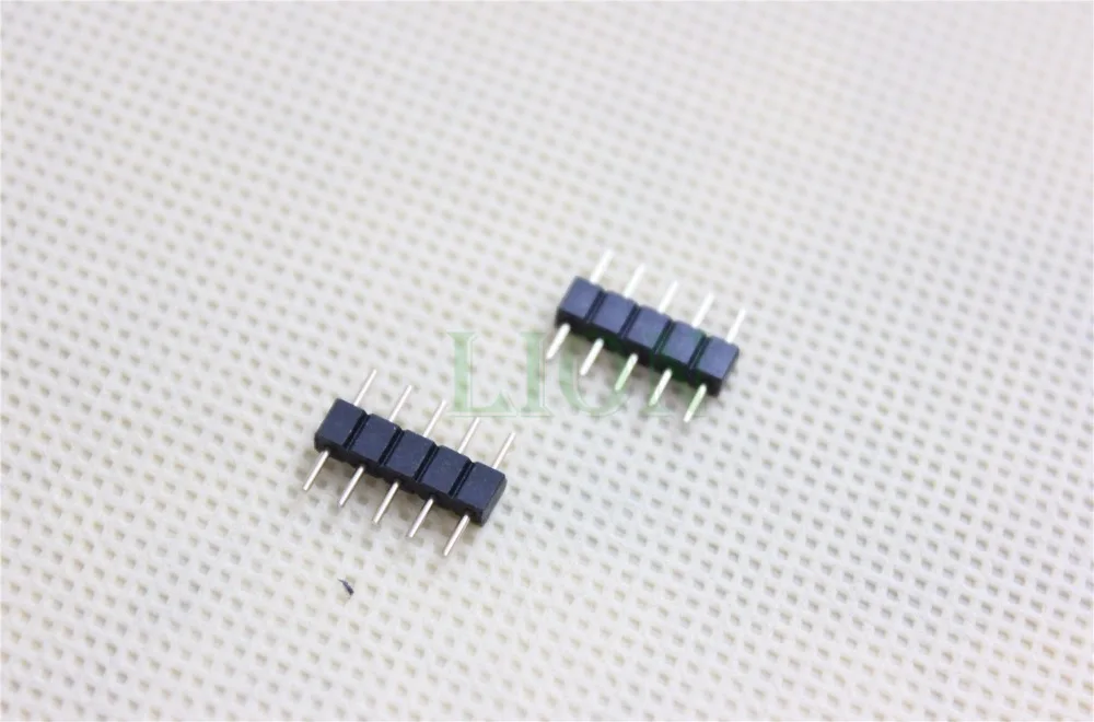 Коннектор 5pin RGBW 5 контактная игла двойной контактный штекер для светодиодной