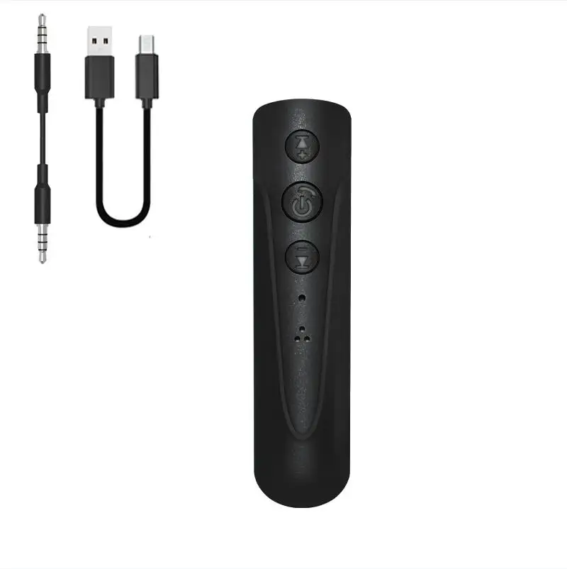 Black Receiver YOU FIRST Bluetooth наушники, Спортивная гарнитура, громкой связи, 3,5 мм, AUX Беспроводные наушники с микрофоном, проводные наушники для телефона iPhone - Цвет: Black Receiver