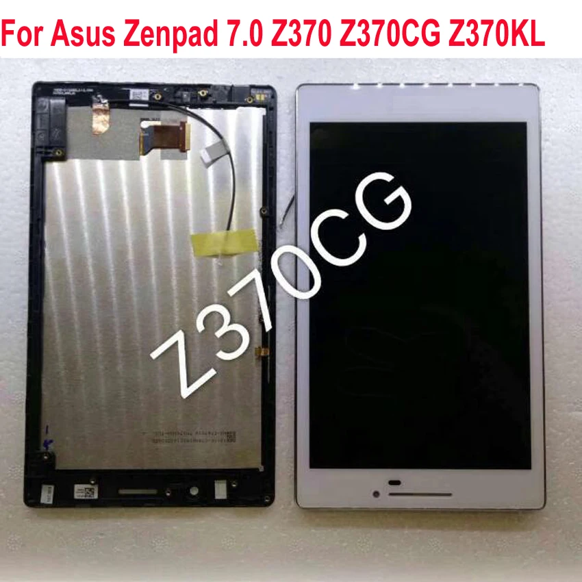 

Best Working Sensor LCD Display Touch Panel Screen Digitizer Assembly With Frame For Asus Zenpad 7.0 Z370 Z370CG Z370KL