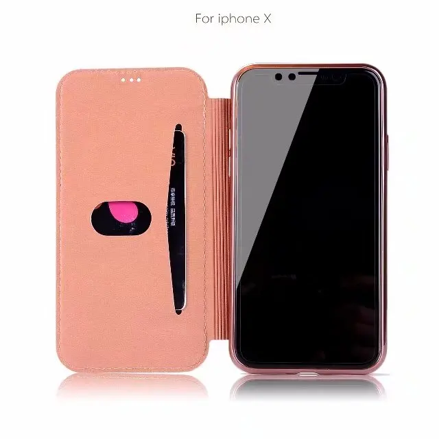 Buling Colorful Rough Surface Clear TPU Wallet Flip Skin Cover for Samsung S9 Plus IPhone X 8 7 6 6S 5 5S SE Case | Мобильные