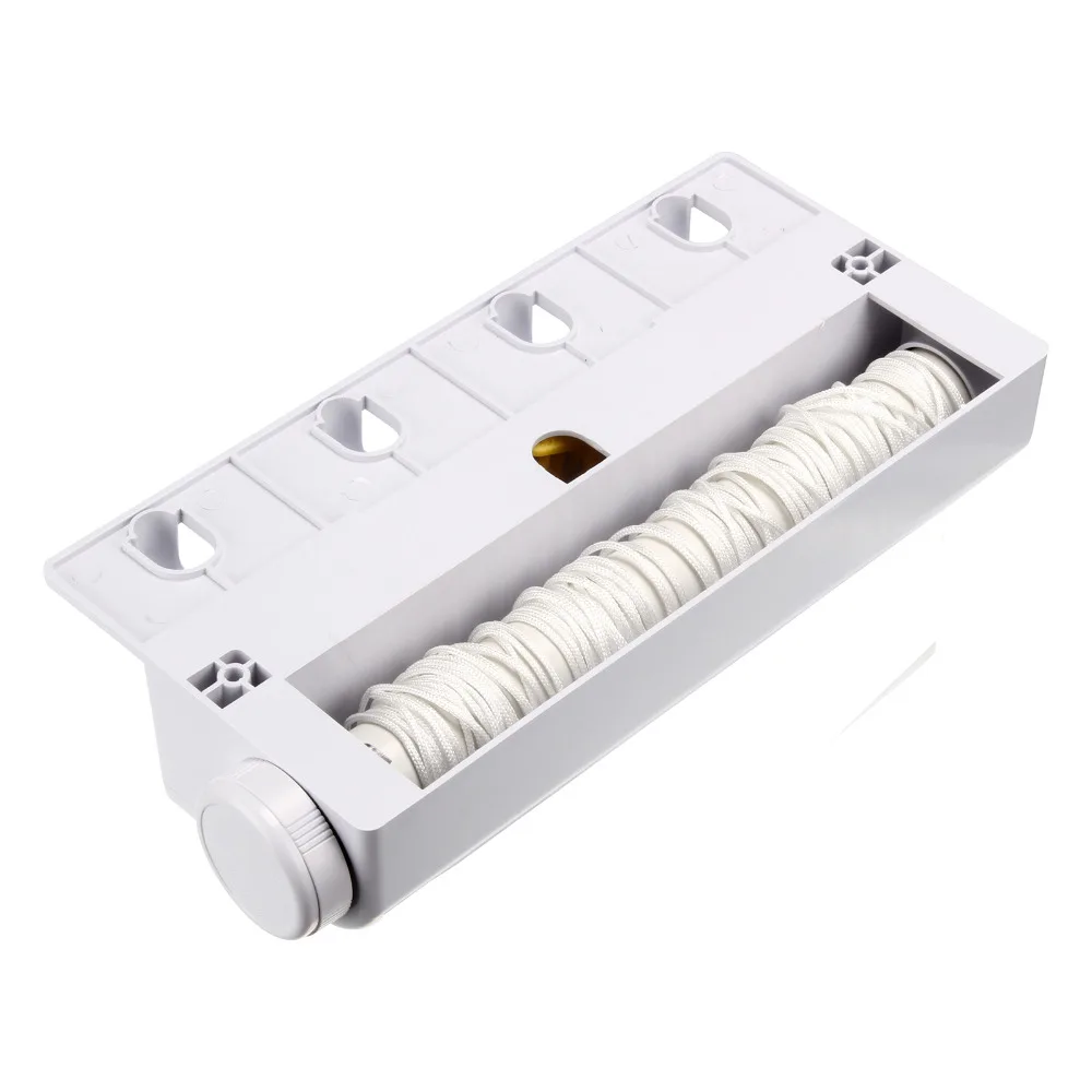 

1pc 4-Lines Retractable Clothesline Wall Mounted Clothes Hanger Dryer Indoor Clothes Hanger Bathroom Drying Rack Holder Hanger