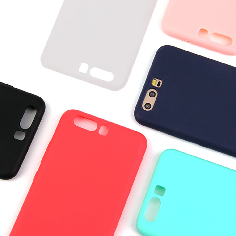 Candy Color Matte TPU Case for Huawei P20 P10 Mate 10 Lite Silicone Ultra Slim Protecive Cover Pro P9 P8 |