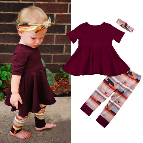 Платье для маленьких девочек наряды праздничные платья с короткими рукавами на