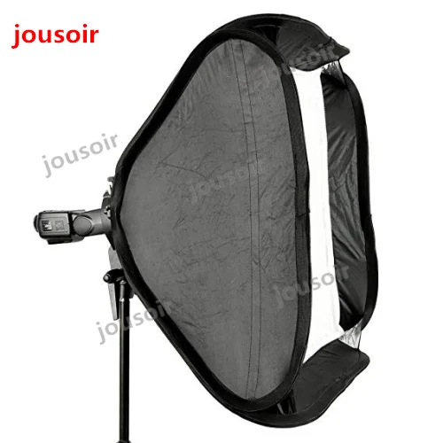 Godox 40x40 см Софтбокс диффузор с S-образным кронштейном держатель Bowens для вспышки
