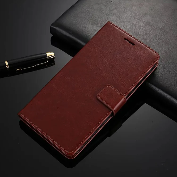 Роскошные Чехлы из искусственной кожи для Huawei Y6II Holly 3 Магнитный кошелек