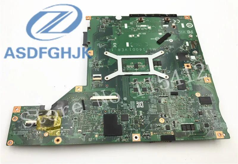Материнская плата ноутбука MS-16GD1 VER: 1 0 для материнской платы MSI CX61 ms-16gd DDR3 не