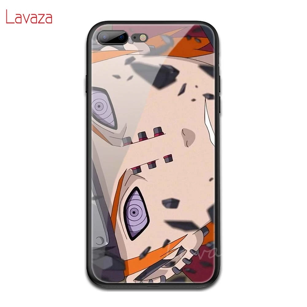 TG4 Lavaza Наруто Боль закаленное стекло мягкий чехол для iPhone 6 6S 7 8 Plus 5 5S SE XR X XS 11 Pro MAX чехол - Цвет: TG4