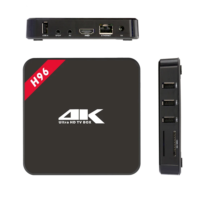 Французский IP TV Box H96 4K Android NEO Европа Франция арабский Марокко Smart Set top tv только без