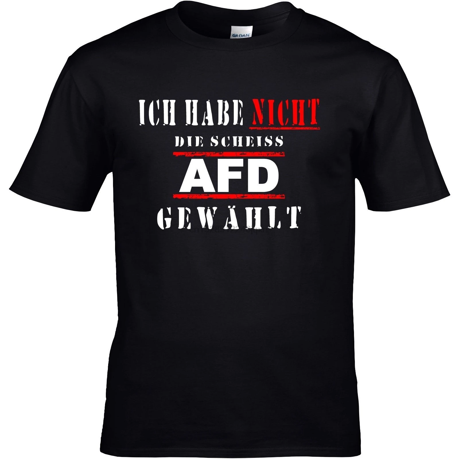 Scheiss Afd Neu S Xxl распродажа панк Fck Nzs Pgda Gegen Nazis Gnwp Afd|Мужские футболки| |