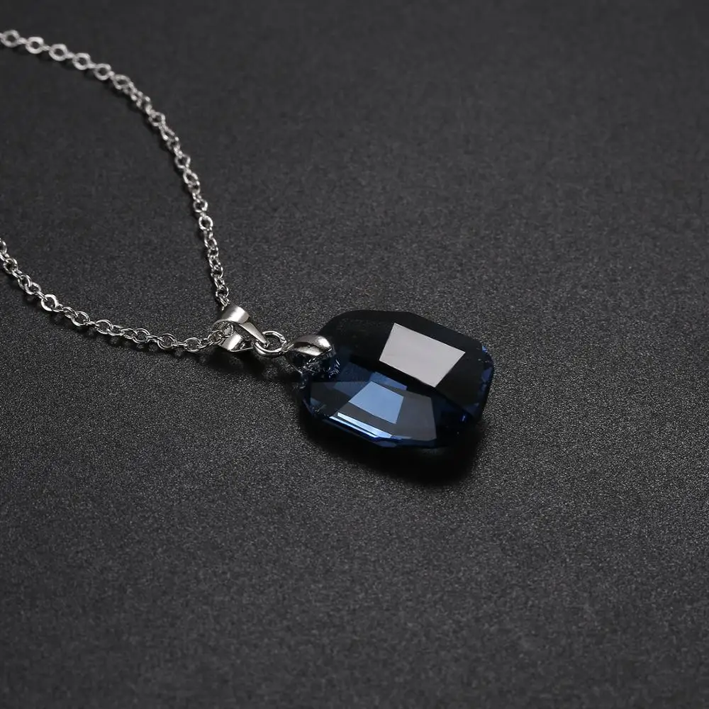 Ожерелье с графической подвеской мужские и женские кристаллы Swarovski|Ожерелья