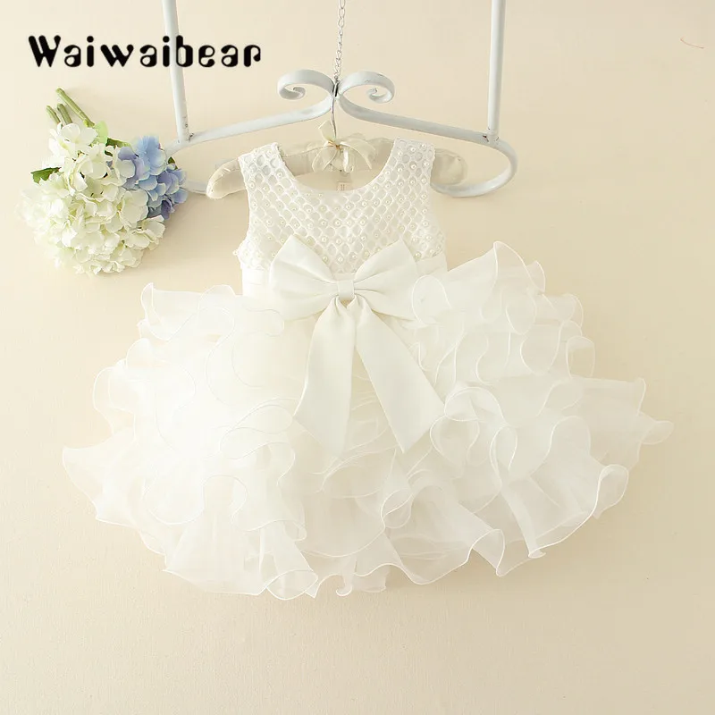 Fancy Kids Unicorn Dress for Girls Embroidery Flower Ball Gown Baby Girl Princess Dresses For Party Costumes | Детская одежда и