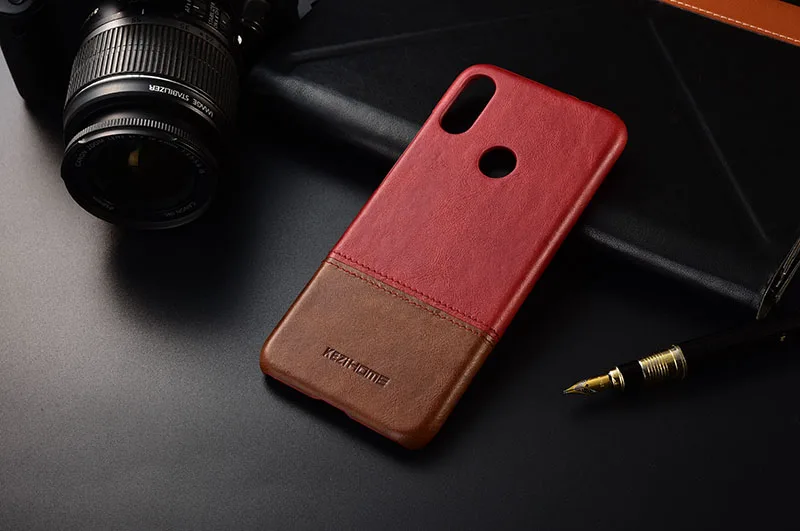 Чехол для Xiaomi Redmi Note 7 KEZiHOME, роскошный, хит цвета, натуральная кожа, твердая задняя крышка, Капа для Redmi Note7, чехол для телефона s
