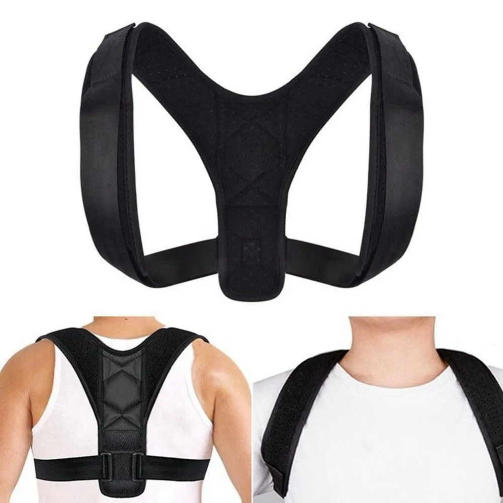 Back Posture Corrector Women Men Prevent Slouching Relieve Pain Posture Straps Clavicle Support Brace Drop Shipping Body Shapers
