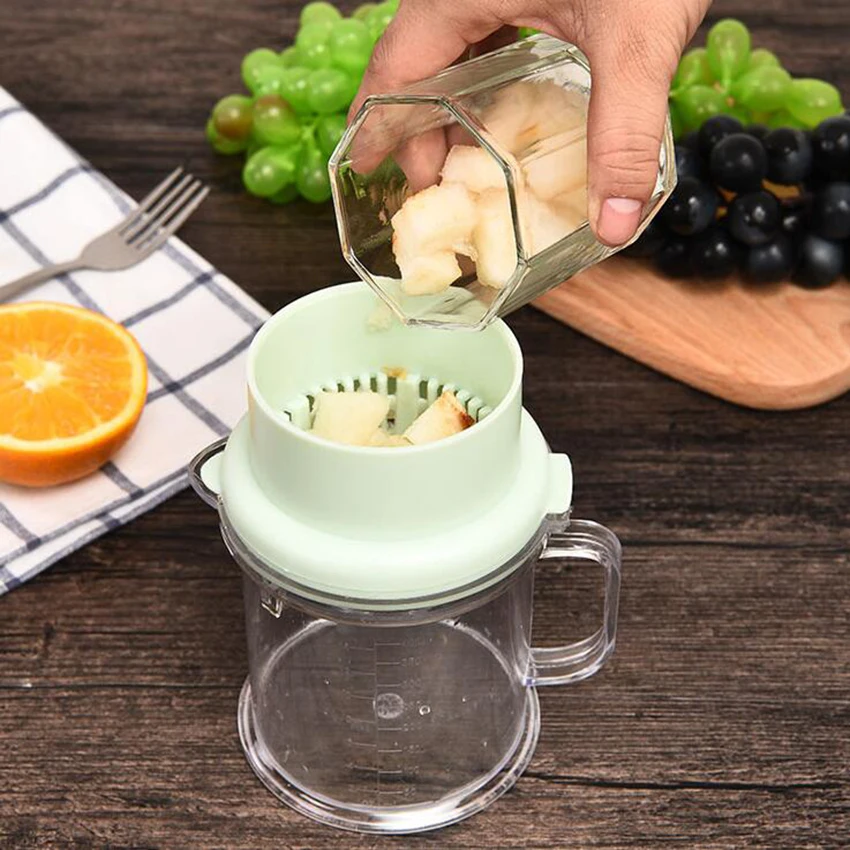 400 мл Портативный ручная соковыжималка для лимона Мини фруктов ручной Лимон