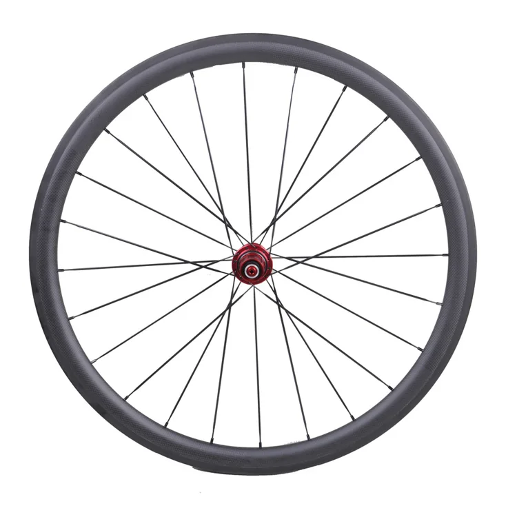 Rear Wheel Углеродные колеса 700C колпачок колеса 38 мм углеродное дорожное колесо гоночный велосипед 3 k матовый аэро спицы 23 мм в ширину - Цвет: Rear Wheel