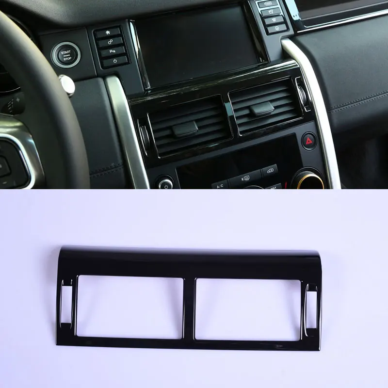

For Land Rover Discovery Sport 2015 2016 2017 2018 2019 ABS Central Air Conditioning Outlet Vent Decoration Frame Cover Trim