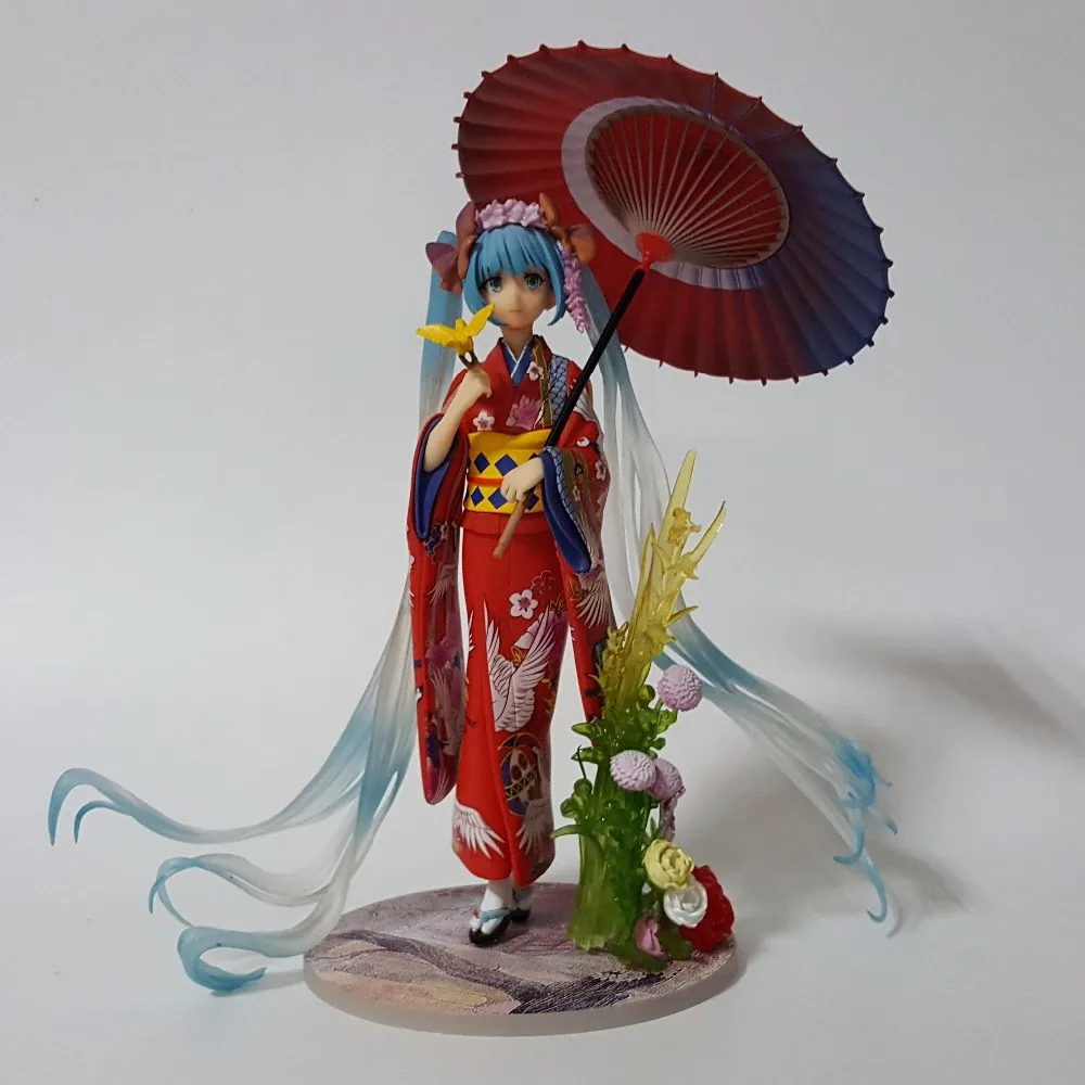 Экшн фигурки Hatsune Miku более мощное вокалоидальное кимоно ПВХ фигурка игрушка