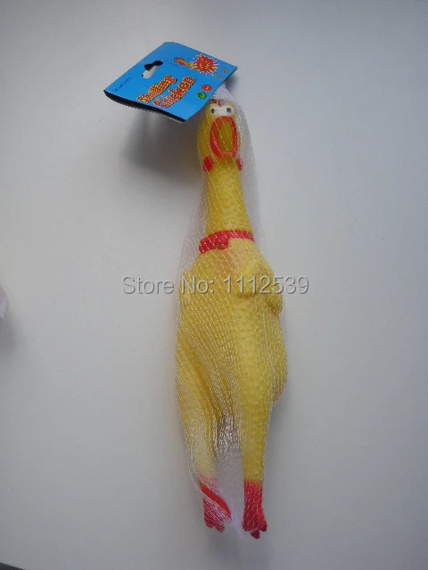30cm.Dog Medium Toy.Squawkin Chicken.Pet Squeaker Rubber Toys.Large | Дом и сад