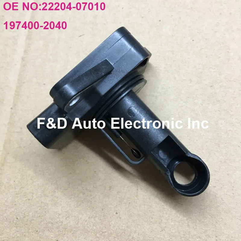Новый датчик массового расхода воздуха OEM 22204 07010 для 1999 2006 TOYOTA Celica Corolla Verso RAV 4 MAF