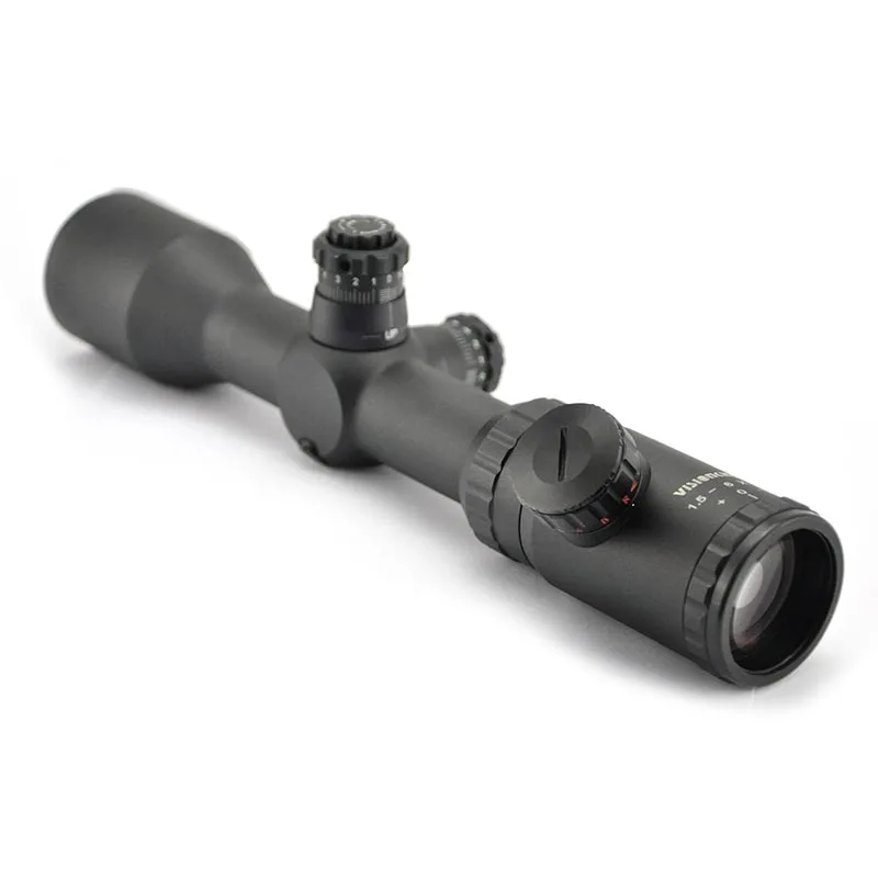 Прицел Visionking 1,5-6x42 Mil-Dot 30 мм IRRifle Scope для 223 308 30-06 AR15 AK для охотничьей военной оптики с креплениями 11 мм