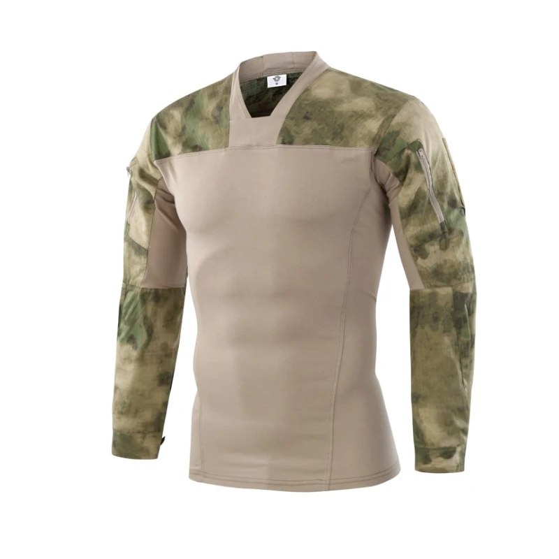 tactical shirt sports breathable outdoor camouflage uniform training long sleeve Frog suit |