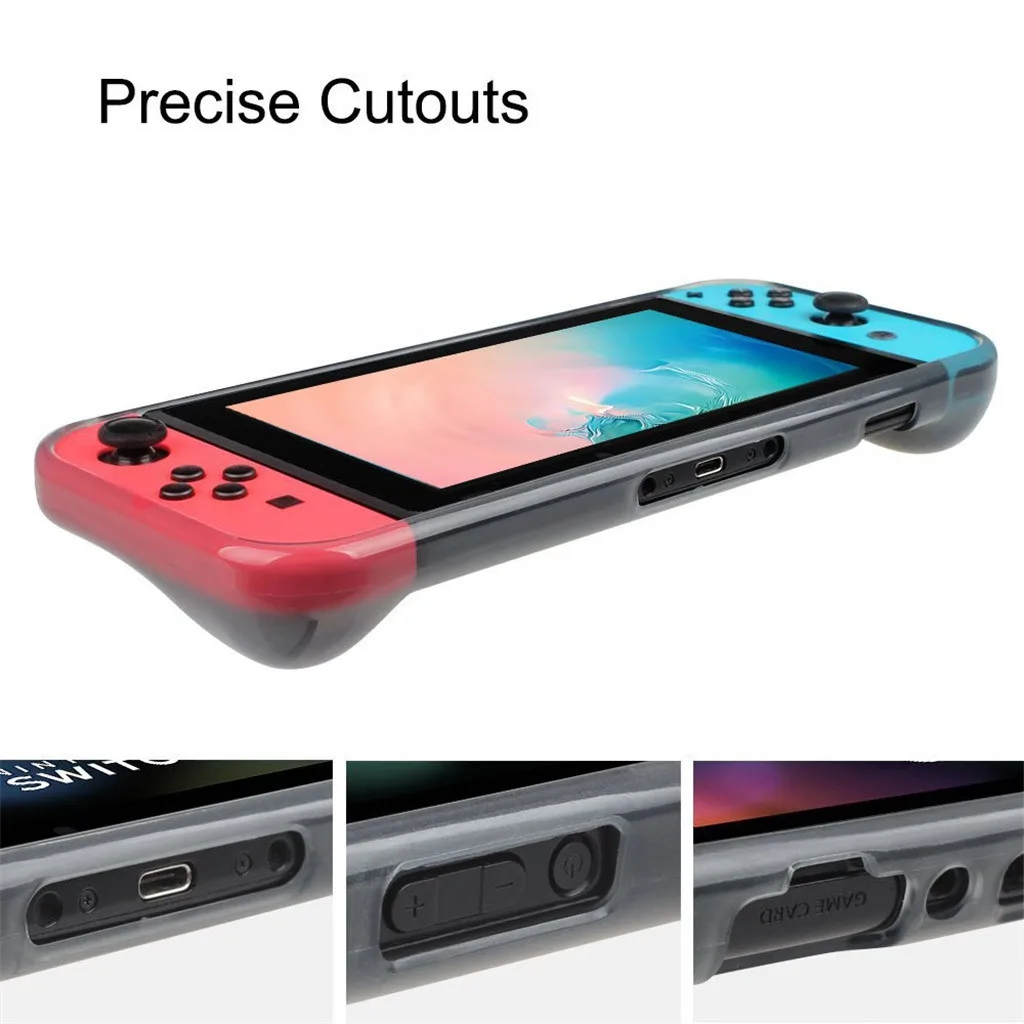 Мягкий защитный чехол из ТПУ для Nintendo Switch противоударный аксессуары контроллера
