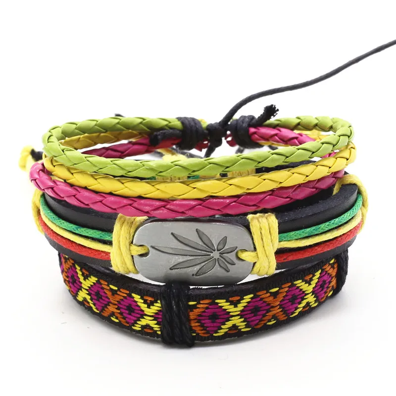 Новое поступление женские браслеты из натуральной кожи с манжетами в стиле панк