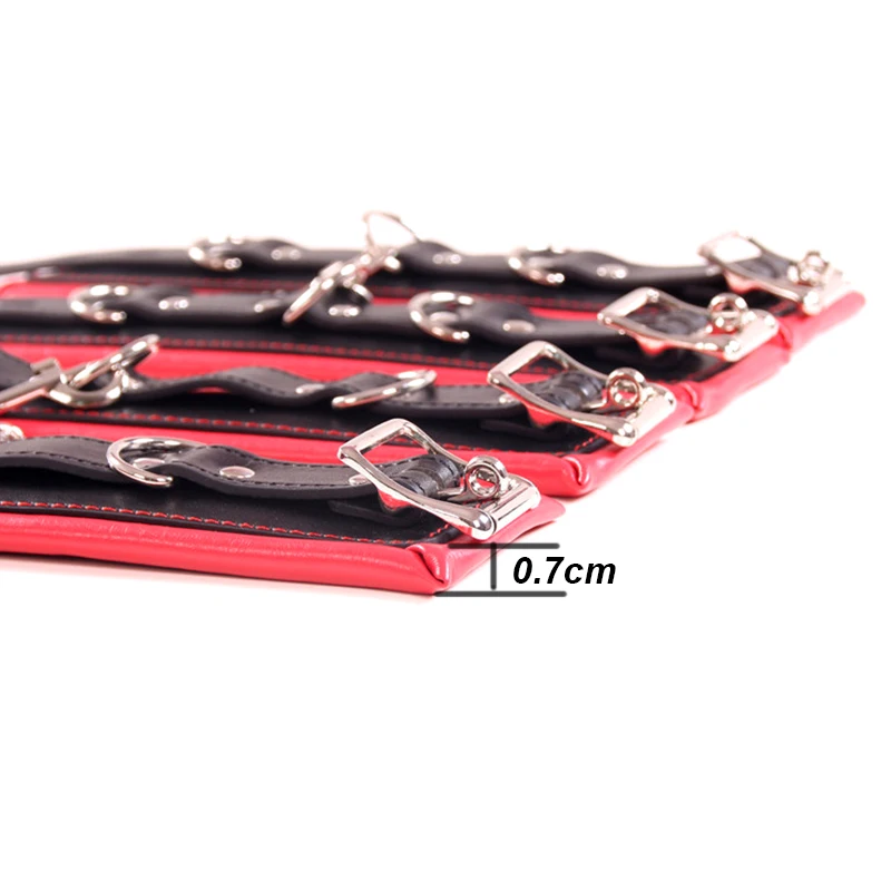 Секс игрушки для пар черные с красным связывание губка ручные манжеты на