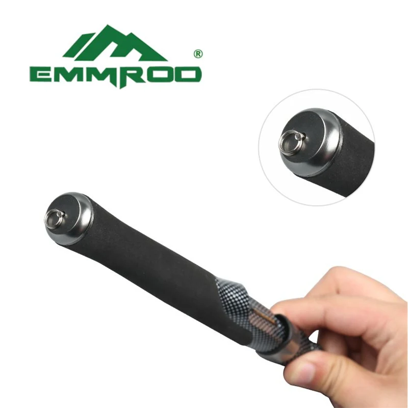 EMMROD Spinning Fishing Rod 57cm 200g EVA Handle Stainless Steel rod Boat Raft Ice Lure PZ | Спорт и развлечения